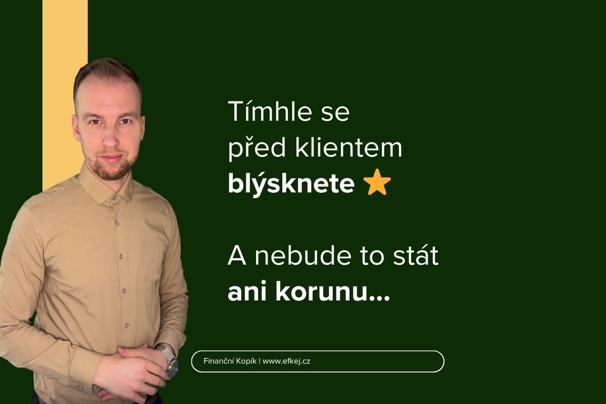 Tímhle se před klientem blýsknete. A nebude vás to stát ani korunu